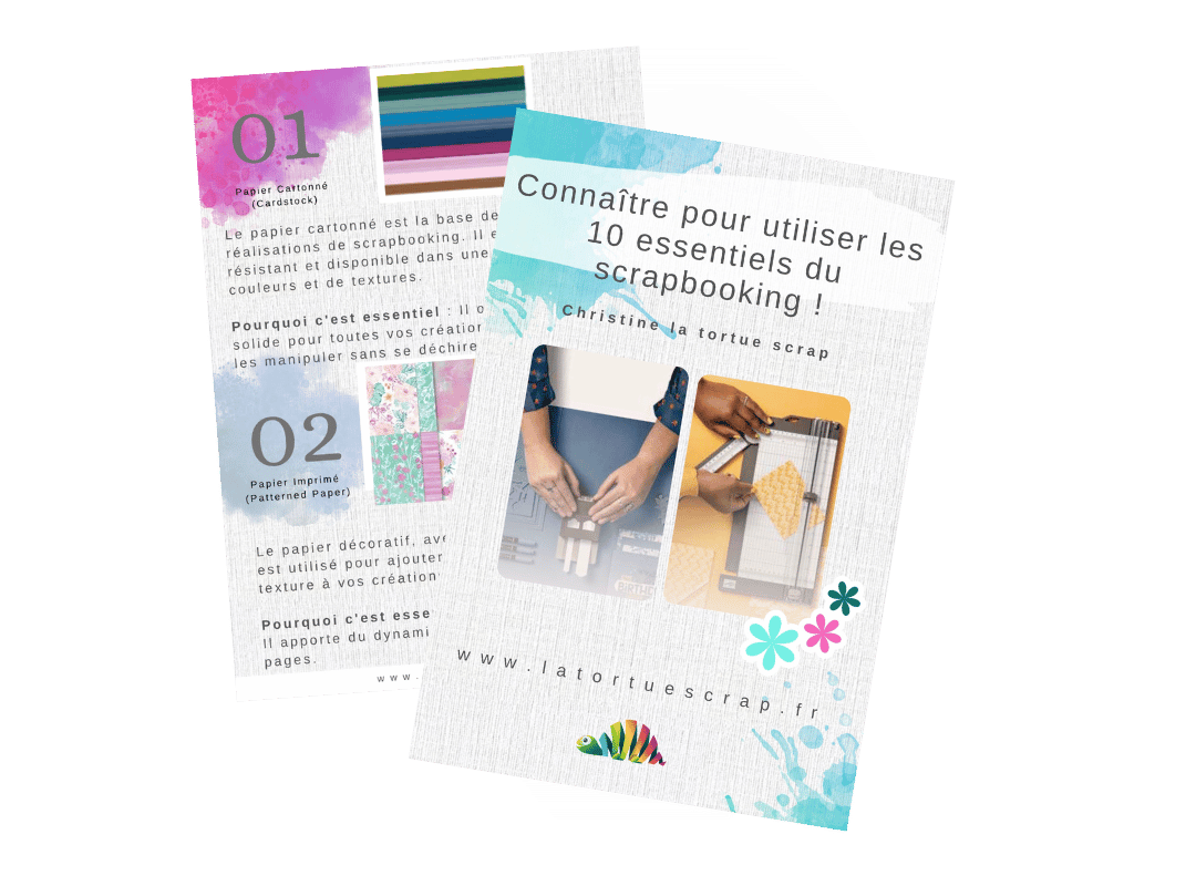 guide essentiels du scrapbooking materiel